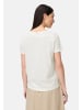 Camel Active T-Shirt aus 100% Baumwolle in Milchweiß