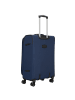 D&N Travel Line 6704 4 Rollen Kofferset 3-teilig blau