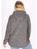Schmuddelwedda Damen Fleecejacke in Grau Melange