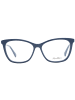 Max Mara Damen Optische Fassungen Schmetterling Blau