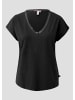 QS T-Shirt in 9999_schwarz