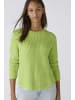 Oui Pullover NAOLIN Baumwollmischung in lt green green