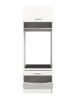 ebuy24 Waschmaschinenschrank Free Weiß 66 x 68 cm