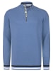 Felix Hardy Halber Reißverschluss Baumwollpullover in Indigo