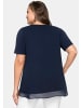sheego Blusenshirt in marine