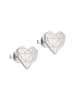 LIEBESKIND BERLIN Ohrstecker The Broken Heart in silber