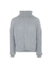 Libbi Damen Sweater in HELLGRAU MELANGE