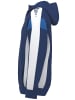 erima Kinder Trainingsjacke mit Kapuze in new navy/weiss