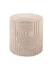 FineBuy Hocker und Sitzsäcke in Beige / Stoff / 40x40x45