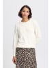 b. young Strickpullover BXOKAMA Regular fit in Off White Melange