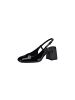 Tamaris Keilabsatz Pumps für Damen in blackpatent