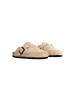 Plakton Bloggie-Pantoletten aus Leder für Kinder Beige