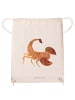 Mr. & Mrs. Panda Stofftasche Sternzeichen Skorpion ohne Spruch in Creme
