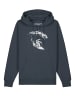wat? Apparel Sweatshirt Surfing Spaceman in India Ink Grey