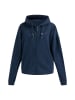 DreiMaster Vintage Damen Oversize Sweatjacke in Dunkelmarine