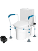 COSTWAY Aufstehhilfe Toilette in Blau