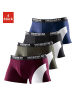AUTHENTIC LE JOGGER Boxer in marine, schwarz, olivgrün, bordeaux