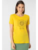 super.natural Merino T-Shirt in gelb