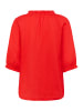 Cream Kurzarm-Bluse CRBellis Regular fit in High Risk Red