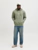JACK & JONES PLUS Kapuzenpullover in Vetiver