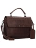 Cowboysbag Big Croco Rigby Handtasche Leder 25 cm in hickory