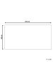 Beliani Kurzflor DENIZLI in Bunt - (W) 80 x (H) 0.5 x (L) 150 cm