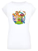 F4NT4STIC T-Shirt Disney Die Muppets Kermit der Frosch Fozzie in weiß