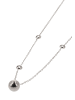 myMo at night Women Chain Necklace in Silver