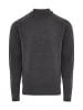 Threadbare Strickpullover THB LUXE Jumper Perrot Turtle Neck in Charcoal