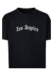 Mister Tee Mister Tee Los Angeles Wording Kids Basic Tee in black