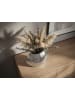 FineBuy Vase in Silber / Metall / 40x10x35
