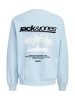 JACK & JONES Junior Sweatshirt 'Club Summer' in blau