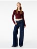 KOTON TSHIRT LS in Bordo