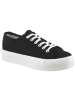 Aniston SHOES Plateausneaker in schwarz-weiß