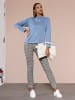 creation L Bengalin-Hose in camel-bleu-bedruckt