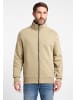 ELBSAND Zip-Jacke mit Stehkragen Levin in Desert Brown
