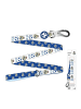 Real Madrid 120cm Hundehalsband aus mit Metallclip Verstellbar & Robust