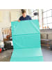 eyepower 300x100 Klappbare Gymnastikmatte - 5cm dicke Turnmatte Mint Aubergine