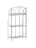 Beliani Badezimmerregal VILLADOSE in Grau - (W) 60 x (H) 117 x (L) 30 cm