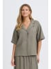 Fransa Hemd kurzarm FRJETT Relaxed fit in SMOKEY OLIVE