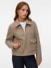 Vero Moda Mantel in Silver Mink