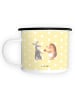 Mr. & Mrs. Panda Kaffeebecher Hase Igel ohne Spruch in Gelb Pastell