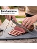 Stoneline Edelstahl Messer Set 5-teilig  mit Messerblock | Excalibur in Schwarz