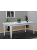 ebuy24 Esstisch Venedig Weiß 180 x 95 cm
