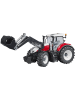 bruder Spielzeugauto 03181 Traktor Steyr 6300 Terrus CVT mit Frontlader - 3-8 Jahre