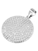 Adeliás Damen Anhänger aus 925 Silber mit Zirkonia in silber