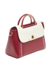 Usha Handtasche in Rot Wollweiss