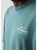 QS T-Shirt in 67D0_petrol