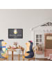 Mr. & Mrs. Panda Blechschild Pinguin Kokosnuss mit Spruch in Kreidetafel
