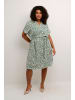 KAFFE curve Kleid KCane Regular fit in Greencolors Graphic Dot